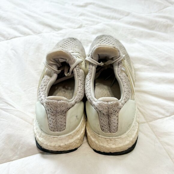 Adidas Ultra Boost White Running Athletic Sneakers Women’s Size 8 - Picture 4 of 8